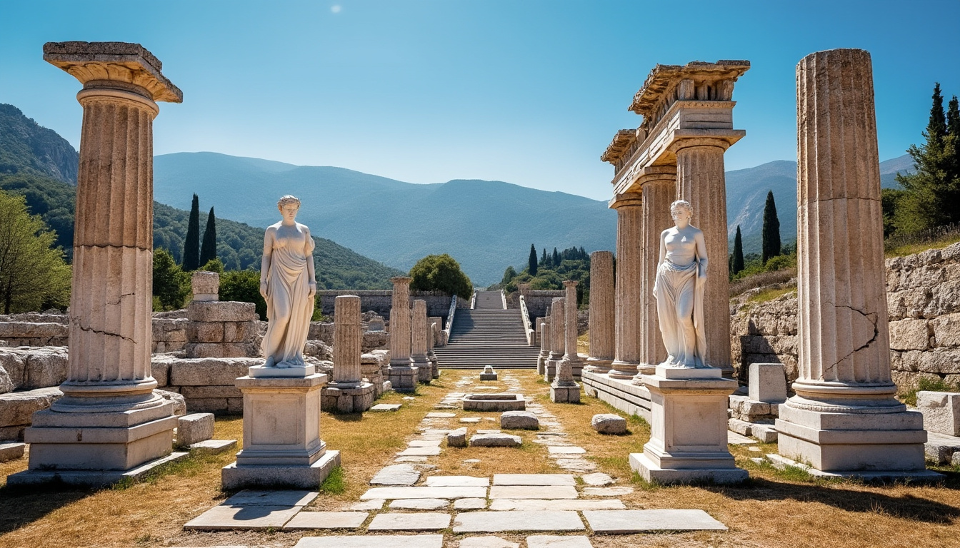 partez à la découverte des sites historiques grecs liés aux jeux antiques. explorez monuments, stades et traditions pour un voyage fascinant à travers l'histoire sportive de la grèce.