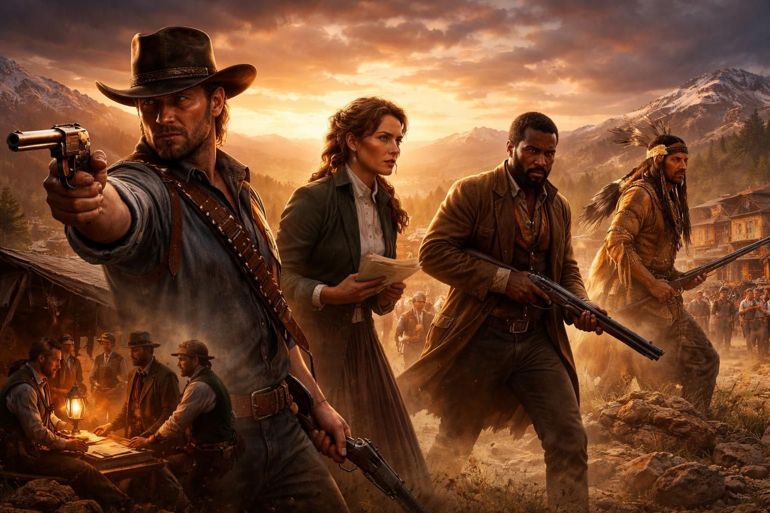 découvrez comment red dead redemption 2 illustre l'histoire américaine à travers ses quêtes immersives, mêlant événements historiques et récits captivants.