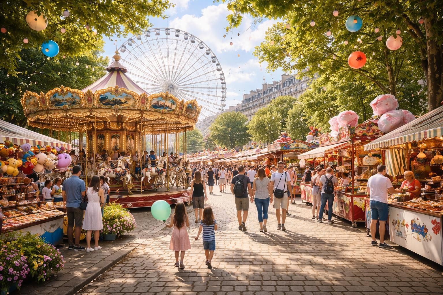 découvrez les activités incontournables à ne pas manquer lors de la fête foraine des tuileries, située à la terrasse des feuillants à paris. profitez d'une expérience festive unique au cœur de la capitale.