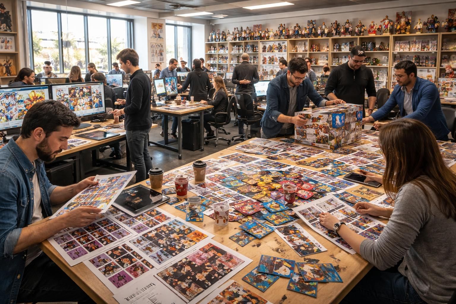 découvrez les coulisses exclusives de la préparation de la sortie du one piece card game en version française, entre stratégies, créations et nouveautés à venir.