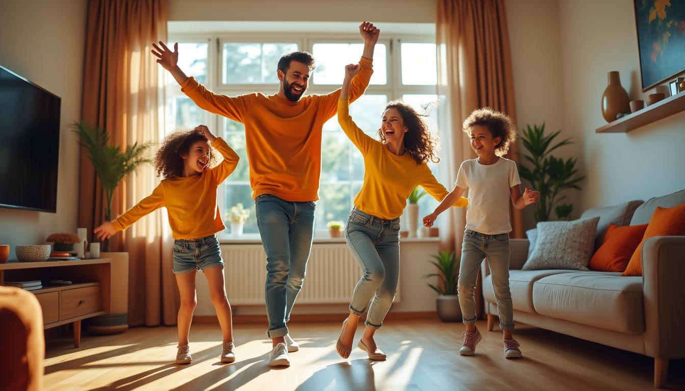 découvrez comment les jeux de danse peuvent animer vos réunions et renforcer les liens familiaux en créant des souvenirs inoubliables et des moments de complicité entre petits et grands.