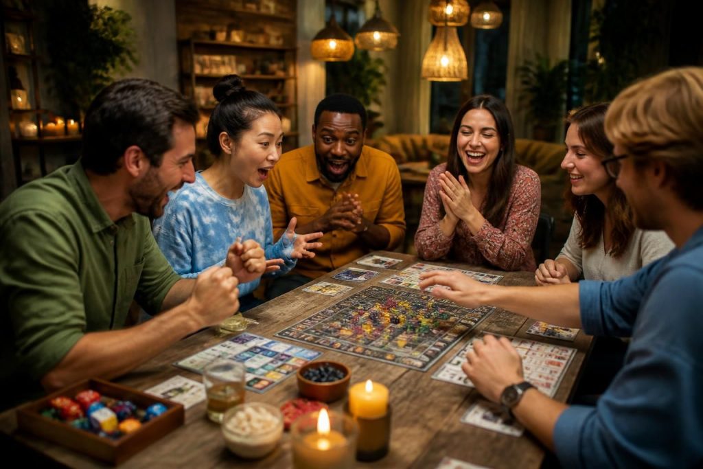 découvrez notre sélection des meilleurs jeux de dés pour animer vos soirées avec humour et convivialité. parfaits pour des moments cocasses et amusants entre amis ou en famille !