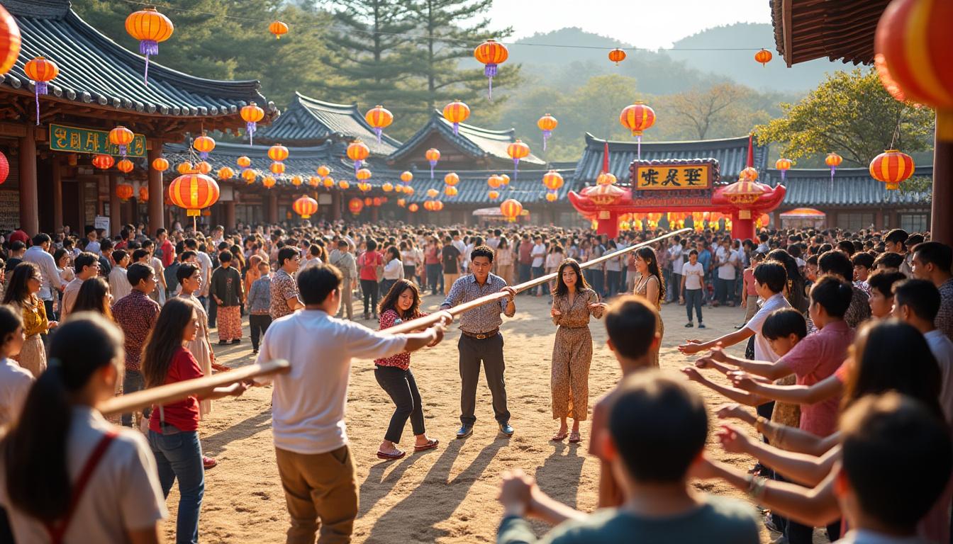plongez dans l’ambiance festive en découvrant les jeux coréens traditionnels. participez à l’histoire et partagez des moments uniques lors des festivals consacrés à ces divertissements authentiques.
